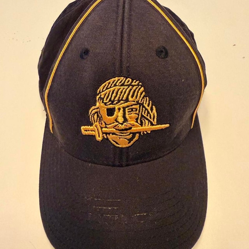 American Needle Pittsburgh Pirates Cooperstown Collection Navy Gold Hat Cap